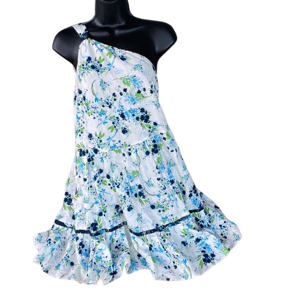 Free People All Mine Ivory floral mini dress size small - Picture 2 of 3